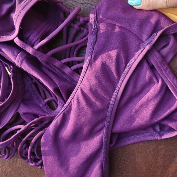 Bathing Suit. Strappy one piece. Size L. - Picture 10 of 10